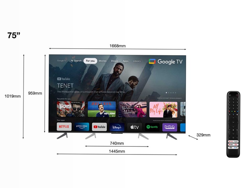 TCL C645 QLED 4K Smart TV-Televisore Gaming 120Hz | TCL Italy