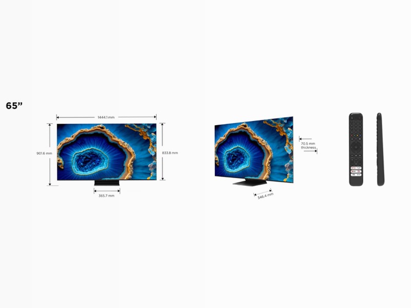 QD-Mini LED 4K TV 65 inch - C805 - TCL Italy