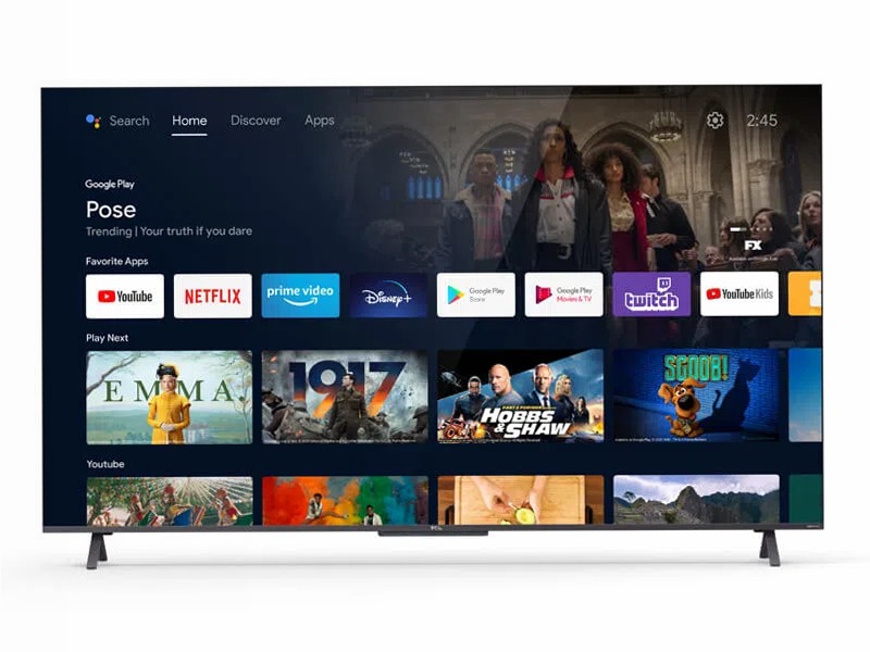 Serie C725 - TV TCL 4K QLED con ANDROID TV | TCL Italy