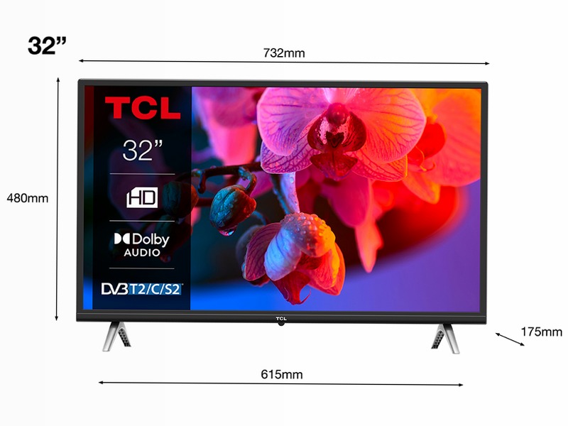 TCL D4300 Android TV-32 pollici-Slim HD LED TV | TCL Italia
