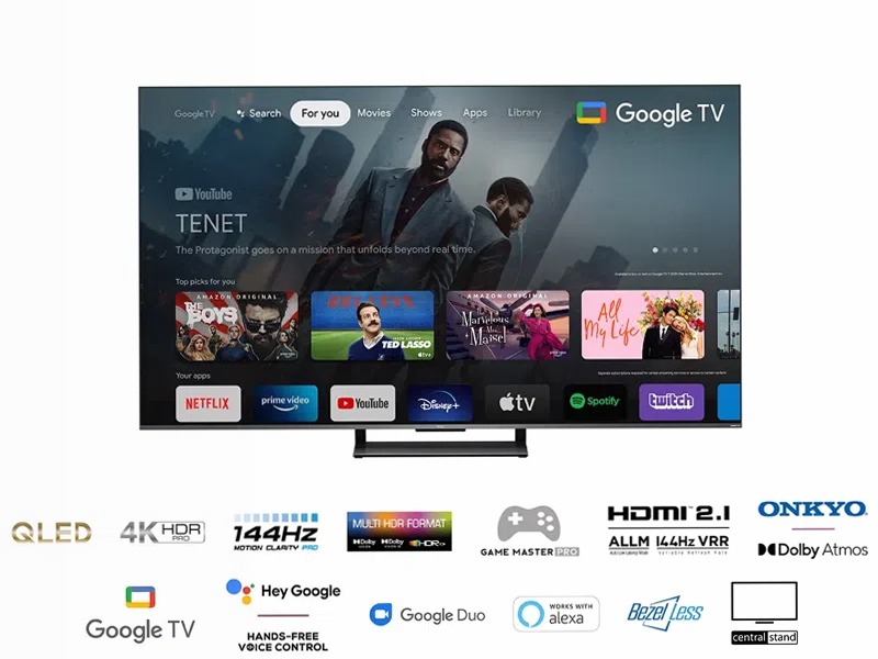 TCL Serie C73 - TV QLED 4K HDR