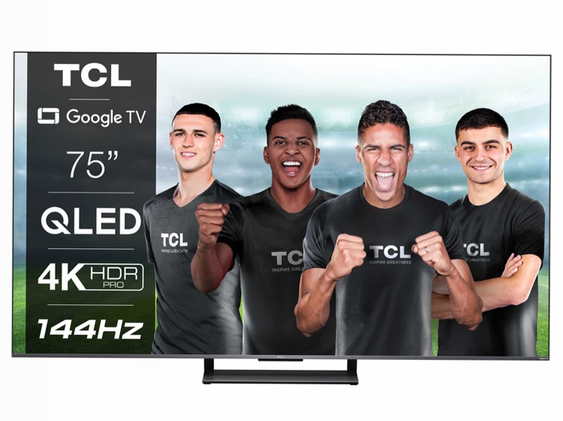 TCL Serie C73 - TV QLED 4K HDR - 144Hz - Google TV - TCL Italy