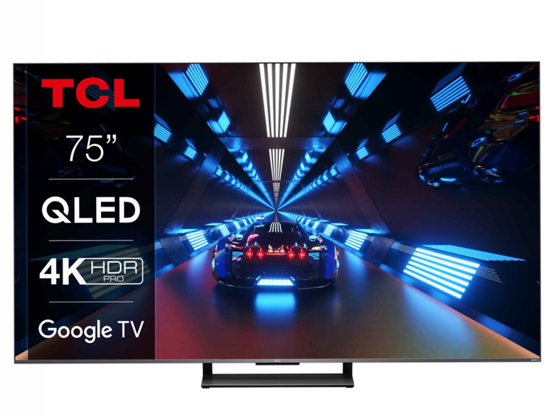 TCL Serie C73 - TV QLED 4K HDR - 144Hz - Google TV - TCL Italy