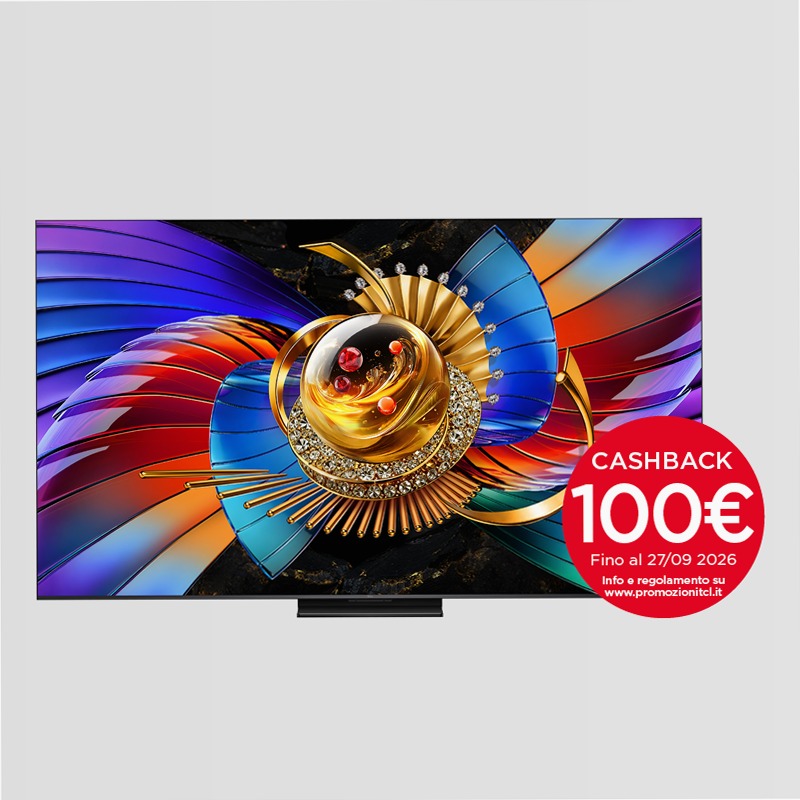 TV TCL SQD-Mini LED Q7D Pro da 55" a 98" | TCL Italia Mini-LED