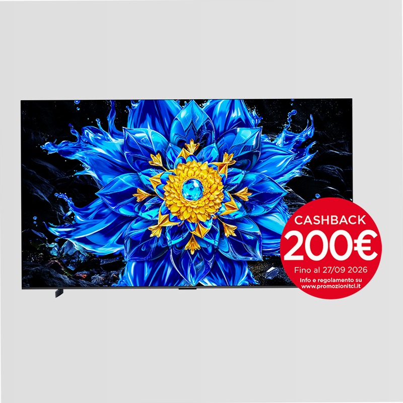 TV TCL QLED 98P8L 4K UHD Premium – Straordinario 4K con 144Hz | TCL Italia 98" HD