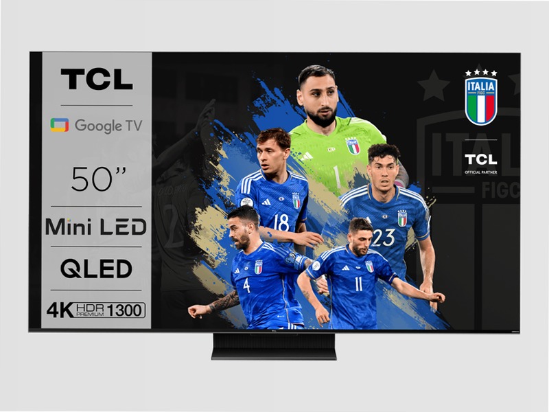 QD-Mini LED 4K TV 50 inch - C809 - TCL Italy 50" Mini-LED