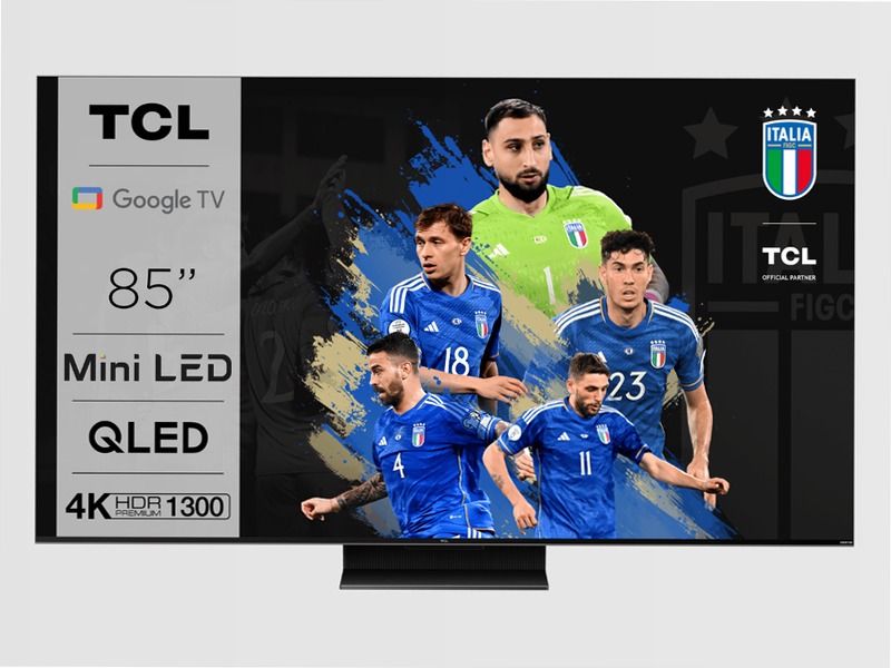 QD-Mini LED 4K 85 inch TV - QM8B - TCL Italy 85" Mini-LED