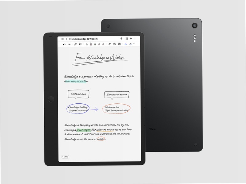 TCL Note A1 NXTPAPER: E-note con effetto carta | TCL Italia