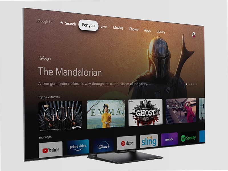 4K QLED TV 55/65/75 inch - Google TV - C745 - TCL Italy
