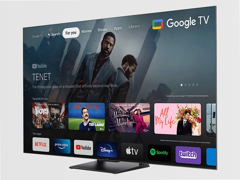 4K QLED TV 55/65/75 inch - Google TV - C745 - TCL Italy