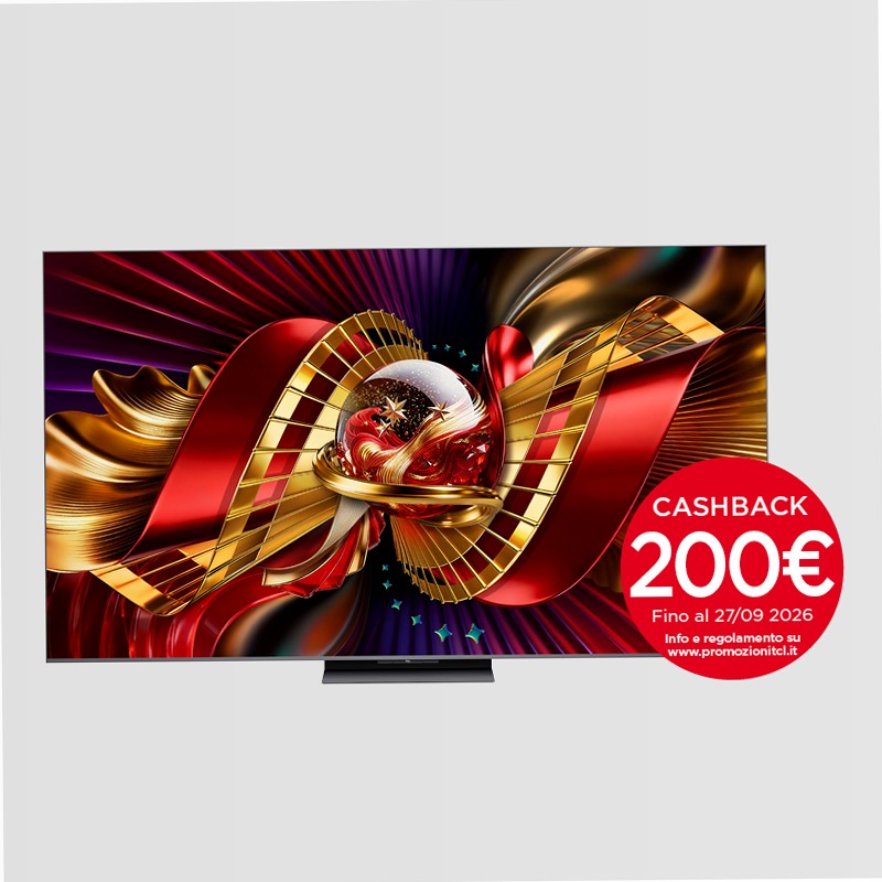 TV TCL C8L SQD‑Mini LED – La scelta definitiva con 5000 nit | TCL Italia