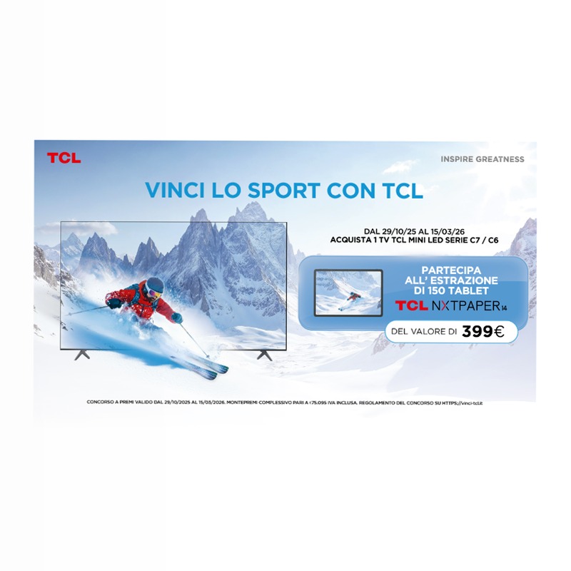 TCL TV C79K Premium QD-MiniLED TV, 50 to 115 inch | TCL Italia 50" QLED