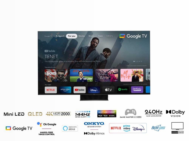 4K Mini-LED TV 55/65/75/85 inch - QLED TV - C845 - TCL Italy