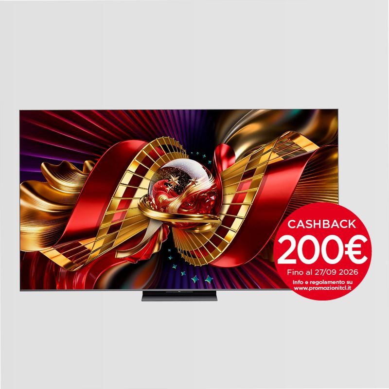TV TCL C8L SQD‑Mini LED – La scelta definitiva con 5500 nit | TCL Italia