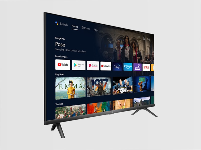 S6200 - Serie S62 Smart TV 40" FHD con HDR e Android TV| TCL Italy Full HD