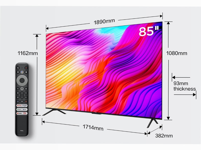 TCL V7A TV 4K HDR con Google TV e Game Master 2.0 | TCL Italy