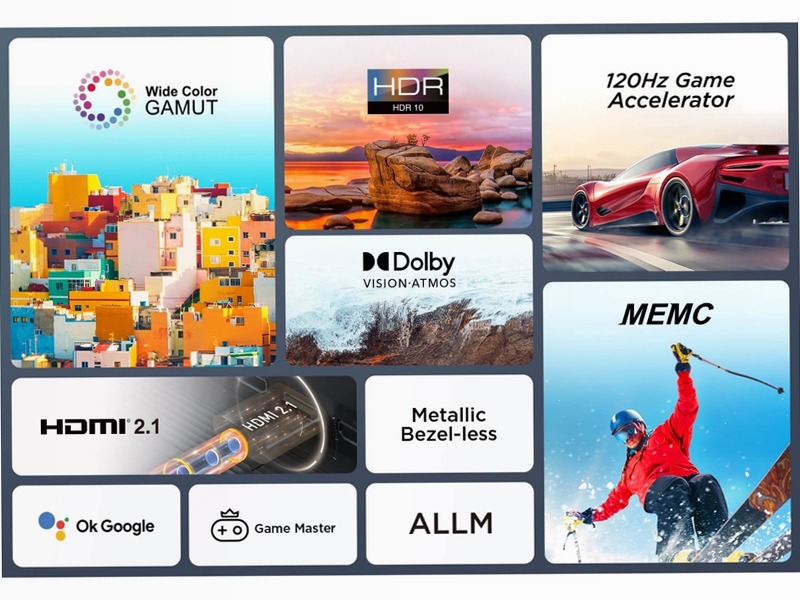 TCL V7A TV 4K HDR con Google TV e Game Master 2.0 | TCL Italy