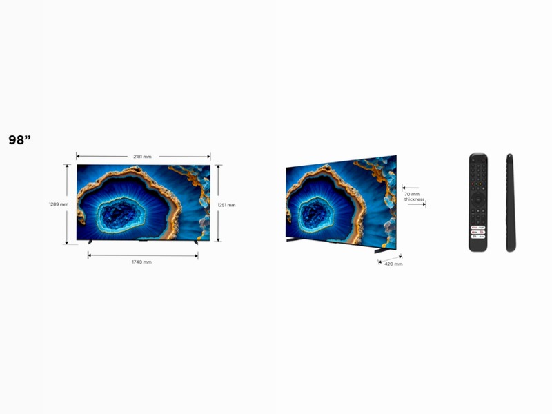 QD-Mini LED 4K TV 98 inch - C805 - TCL Italy