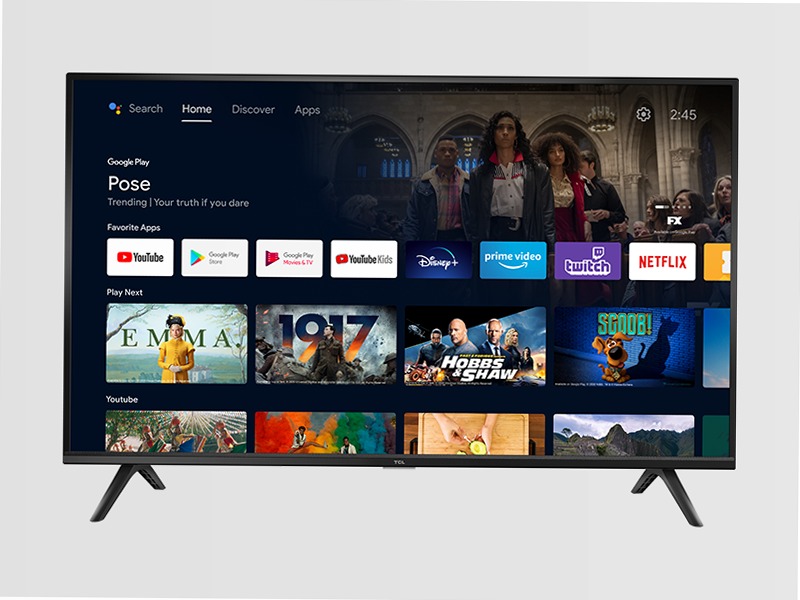 TCL S5200 Android TV da 40 pollici - Smart TV Full HD HDR | TCL Italia 40"
