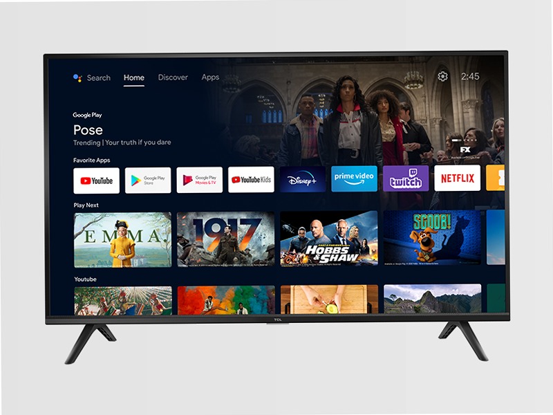 TCL S5200 Android TV da 32 pollici - Smart TV Full HD HDR | TCL Italia 32"