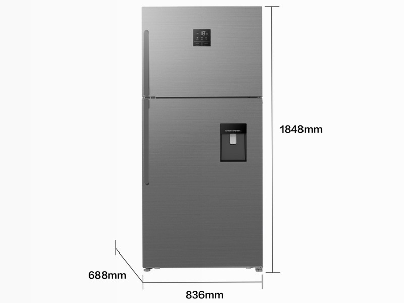 Frigorifero a Due Porte TCL 536L RT545GM1220 | TCL Italia 536lt