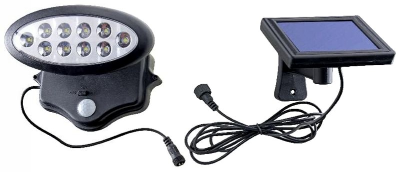 FARETTO ORIENTABILE SOLARE CON PANNELLO