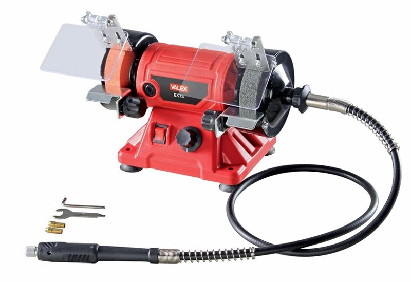 SMERIGLIATRICE DA BANCO COMBINATA EX75