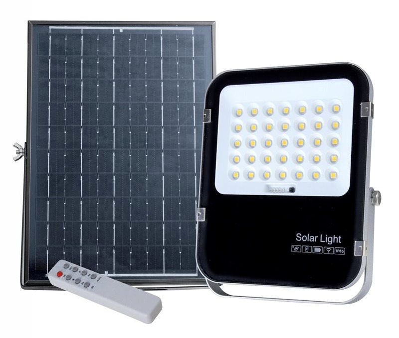 Proiettore Solare LED in Alluminio 100W