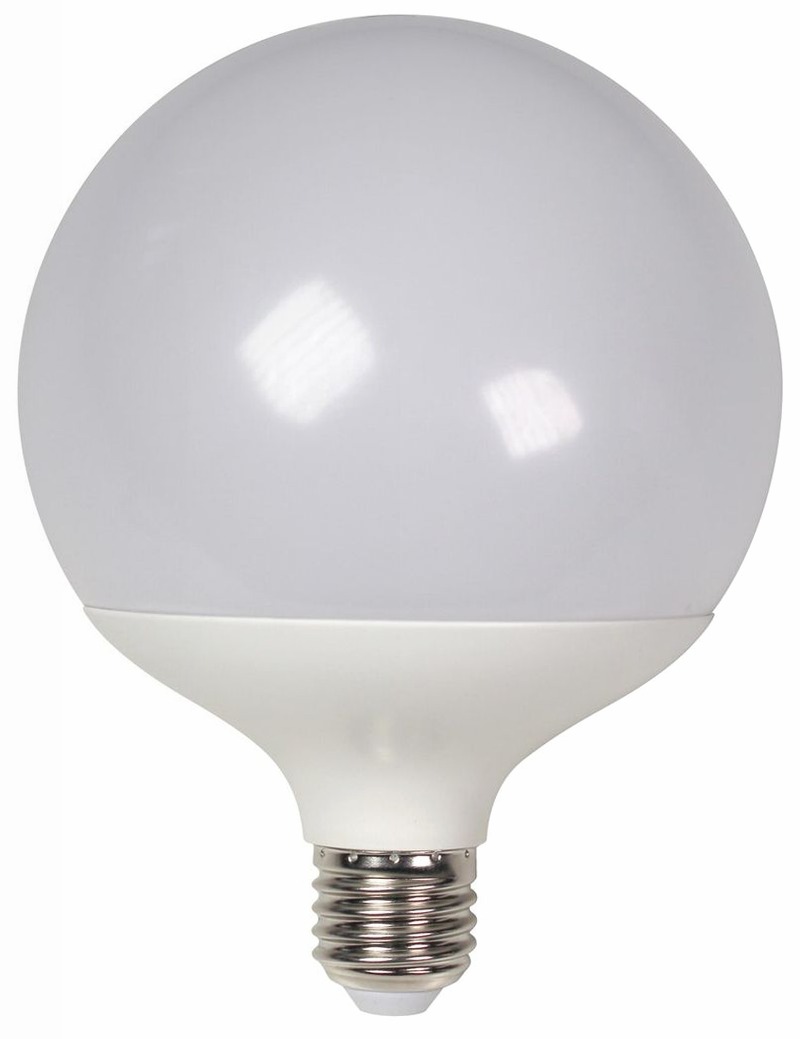 LAMPADINA LED GLOBO 120MM 18W E27 LUCE CALDA
