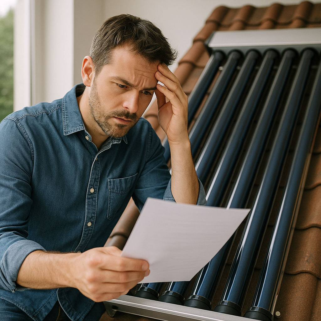 Solare termico: errori da evitare prima dell'acquisto