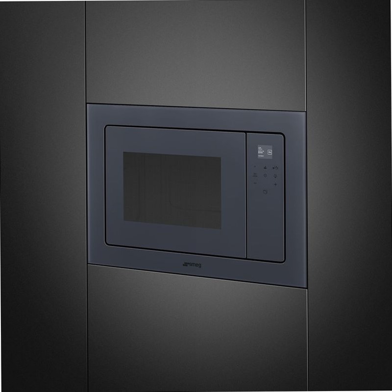 Microonde Da Incasso Estetica Linea Grigio