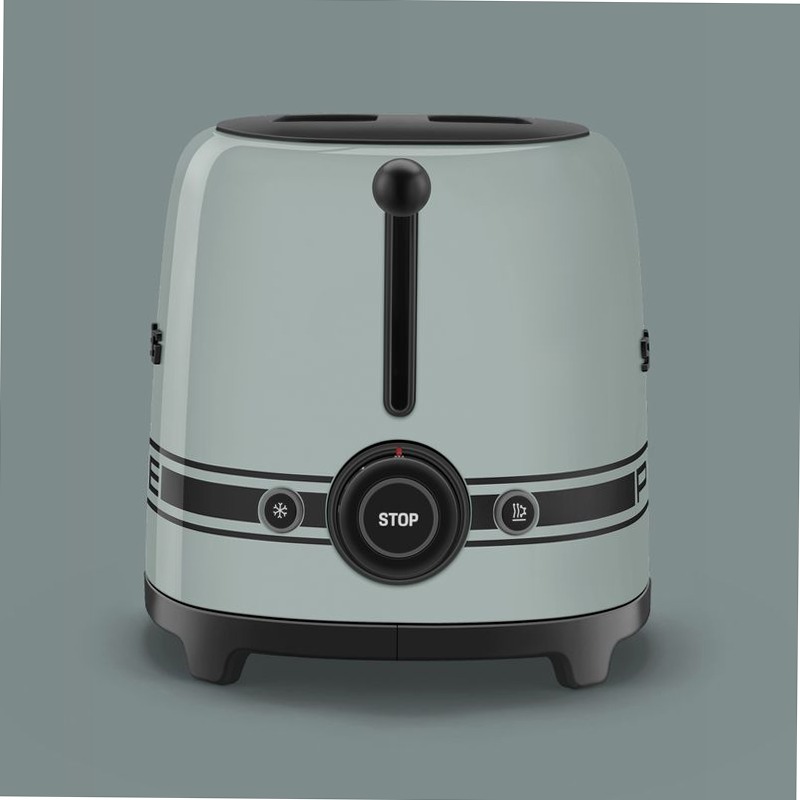 Tostapane TSF01 | Shade Green Porsche x SMEG Nero