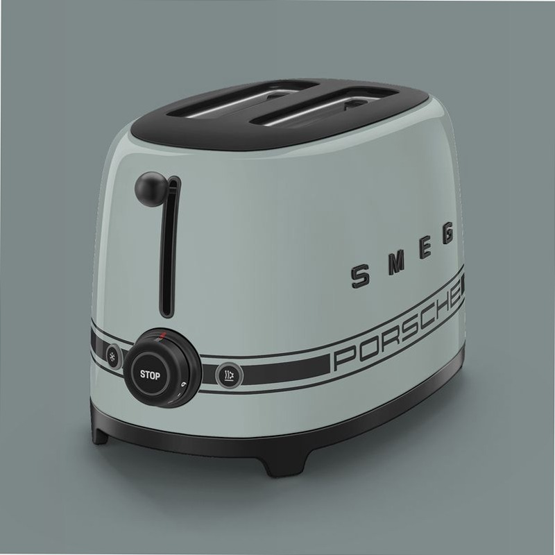 Tostapane TSF01 | Shade Green Porsche x SMEG Nero