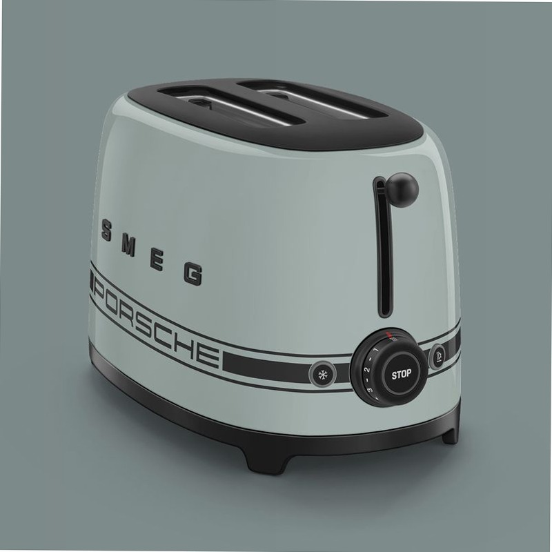 Tostapane TSF01 | Shade Green Porsche x SMEG Nero