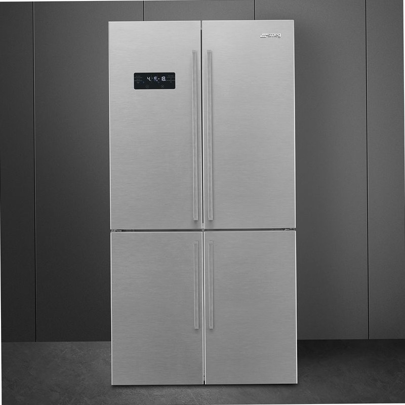 Frigorifero Libera Installazione 4 Porte Estetica Universale Acciaio E