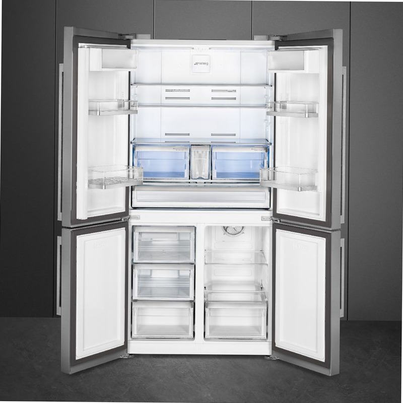 Frigorifero Libera Installazione 4 Porte Estetica Universale Acciaio E