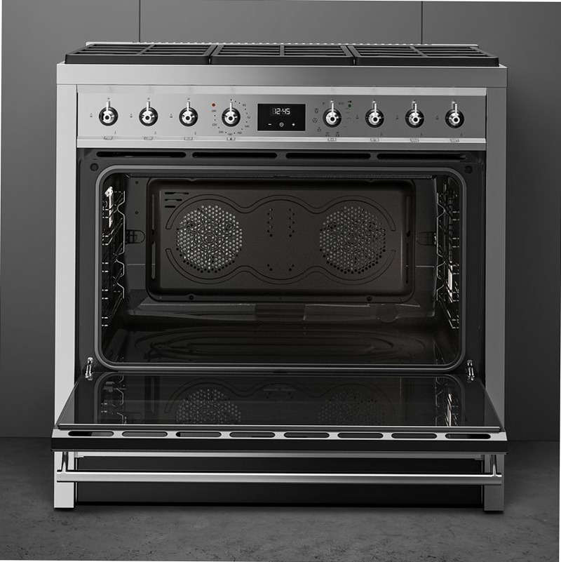 Cucina Smeg Acciaio Inox 90x60 cm