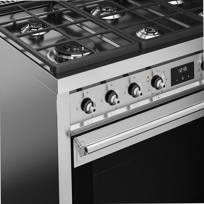 Cucina Smeg Acciaio Inox 90x60 cm