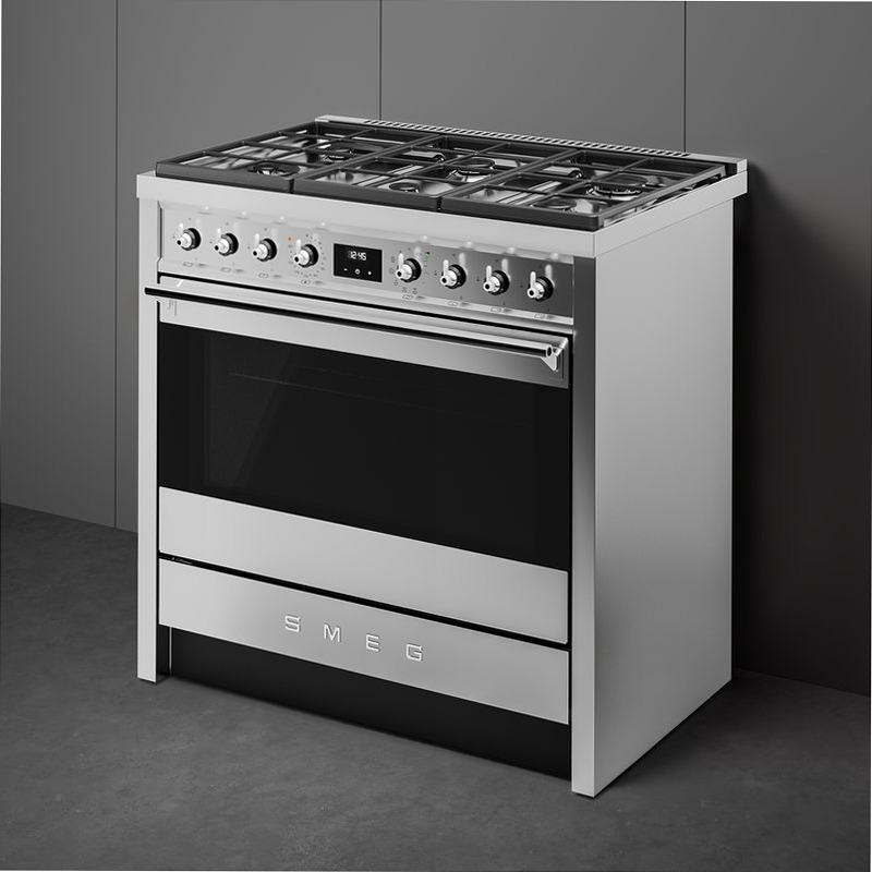 Cucina Smeg Acciaio Inox 90x60 cm