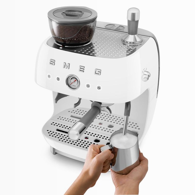Macchina da Caffè Espresso Manuale Bianco 2.4lt 15bar