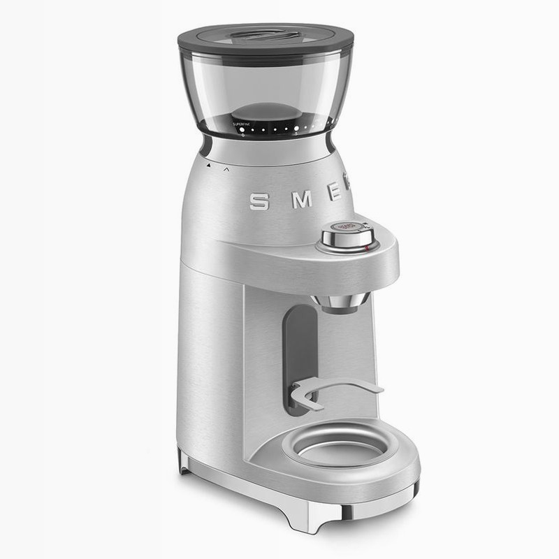 Macinacaffè elettrico Alluminio 50's Style
