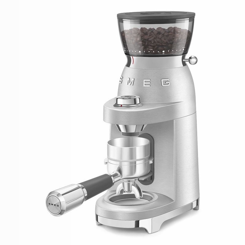 Macinacaffè elettrico Alluminio 50's Style