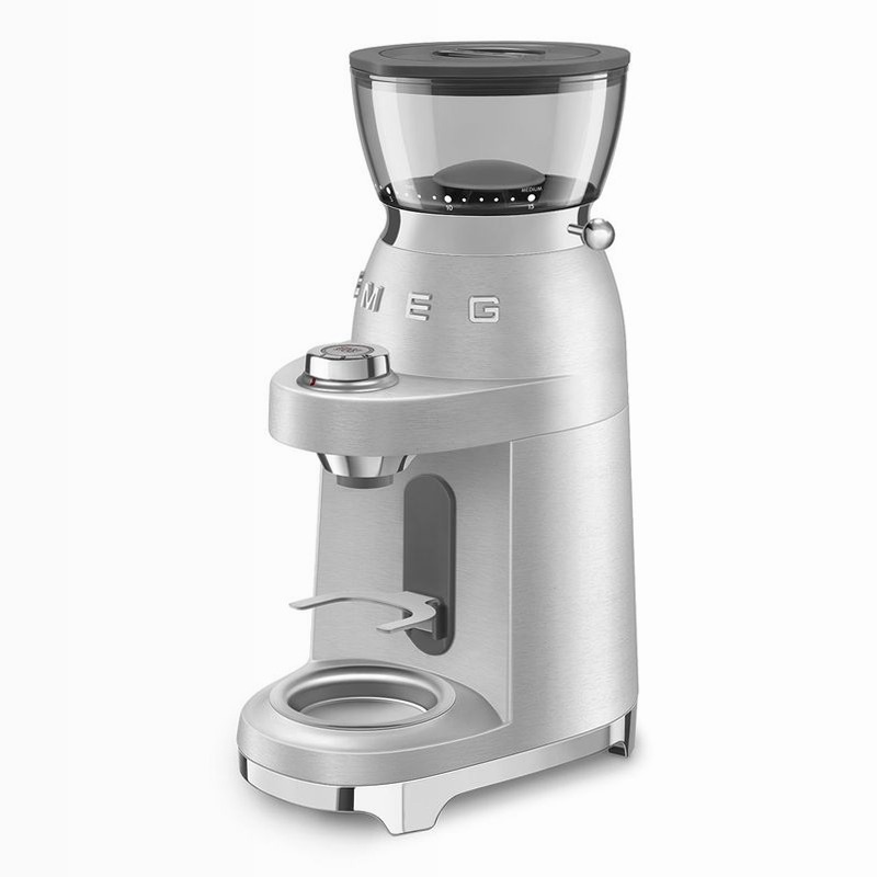 Macinacaffè elettrico Alluminio 50's Style