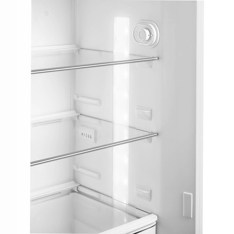Frigorifero Panna Doppia-Porta, Libera Installazione 50's Style Avorio