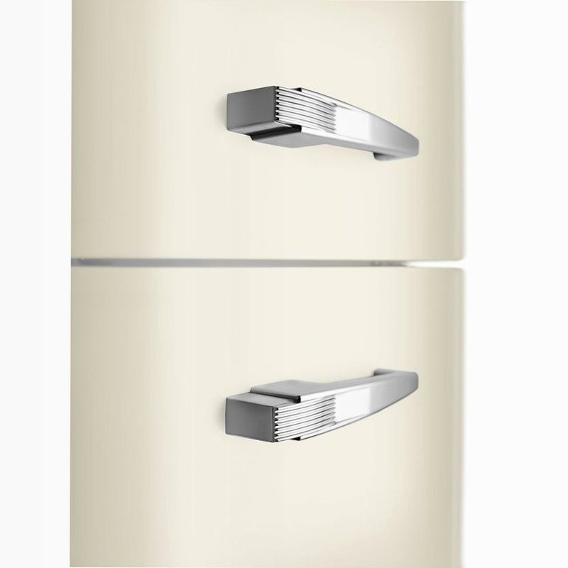 Frigorifero Panna Doppia-Porta, Libera Installazione 50's Style Avorio