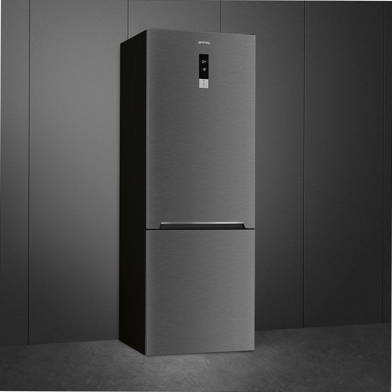 Frigorifero Libera Installazione Combinato Smeg Nero D
