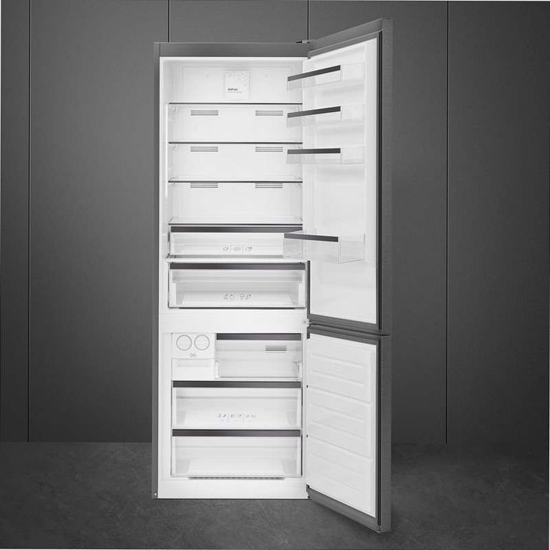 Frigorifero Libera Installazione Combinato Smeg Nero D