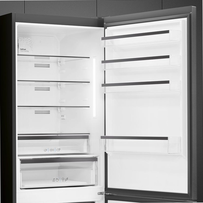 Frigorifero Libera Installazione Combinato Smeg Nero D