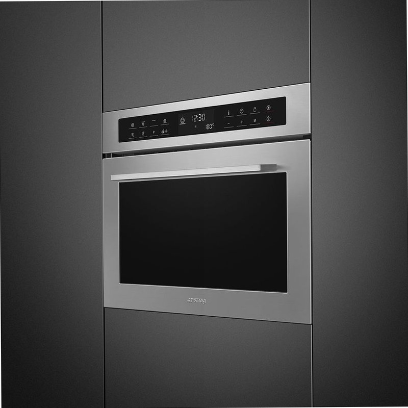 Forno Microonde Combinato 45 cm SF4400MCX1 Smeg