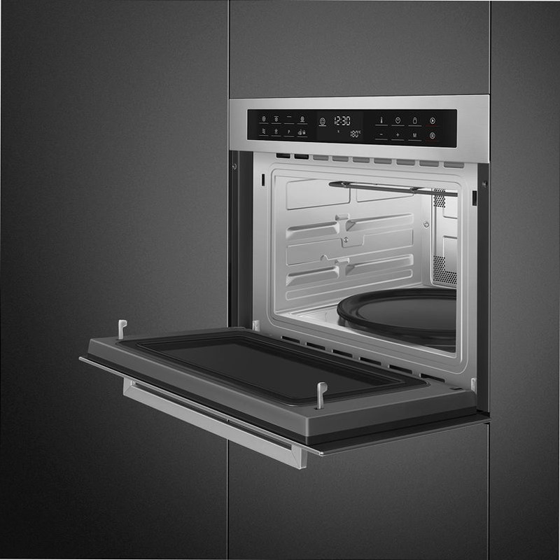 Forno Microonde Combinato 45 cm SF4400MCX1 Smeg